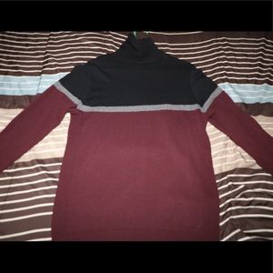 ASOS Color Block Turtleneck